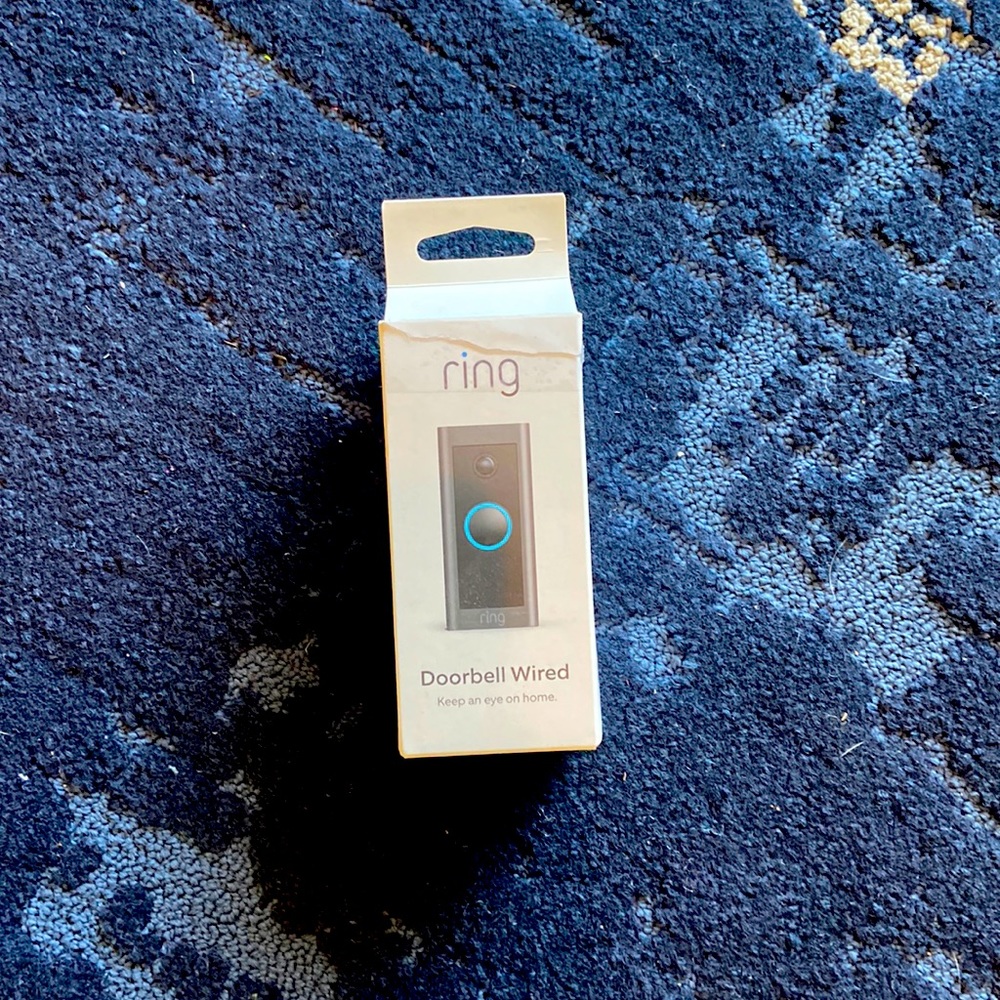 Ring Video Doorbell - Opened, never out of box.